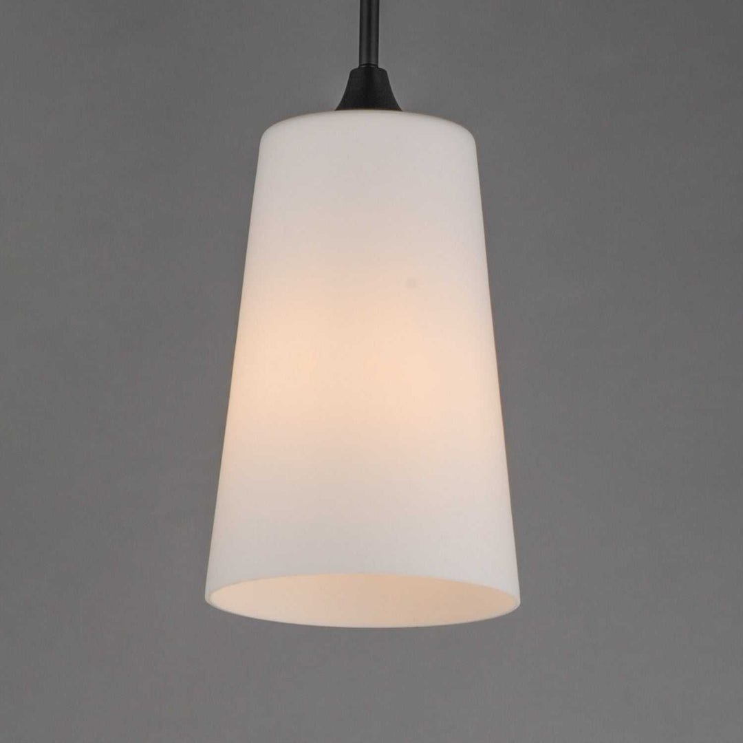 Maxim - 12886SWBK - One Light Pendant - Hudson - Black
