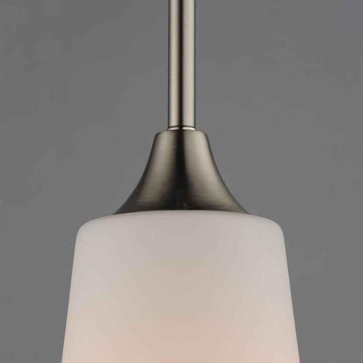 Maxim - 12886SWSN - One Light Pendant - Hudson - Satin Nickel