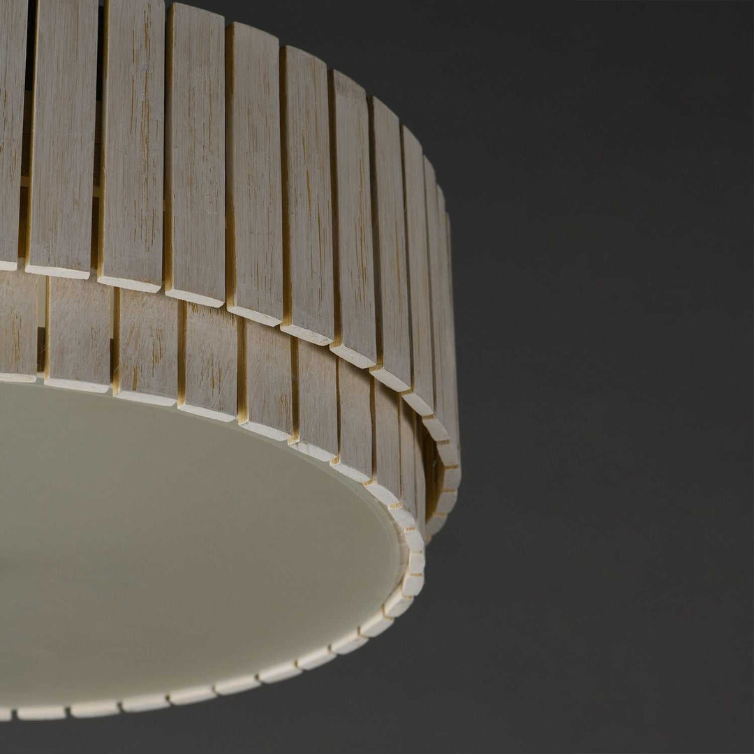 Maxim - 14459WWTEC - Two Light Flush Mount - Satori - Ecru