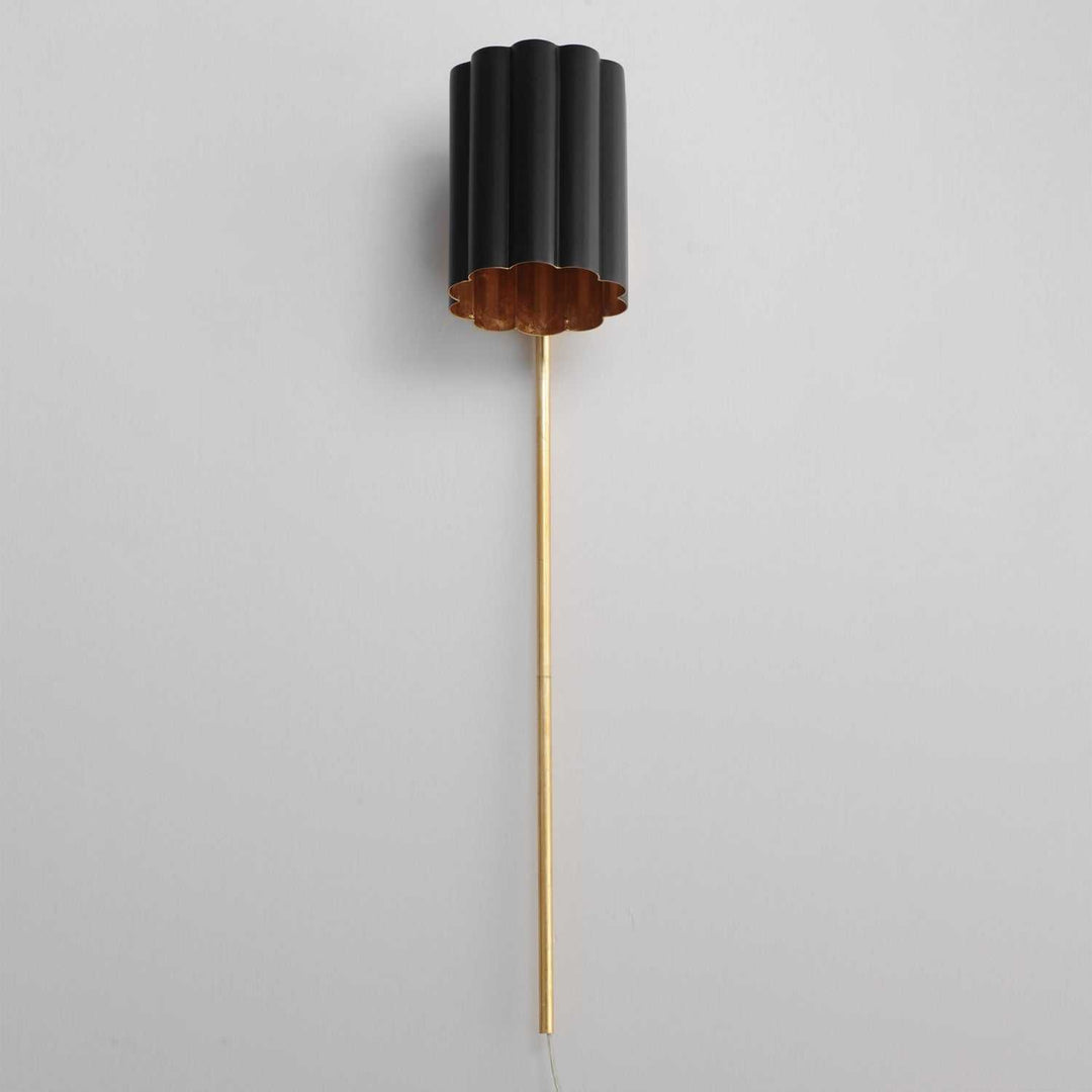 Primrose One Light Wall Sconce in Gold Leaf Maxim