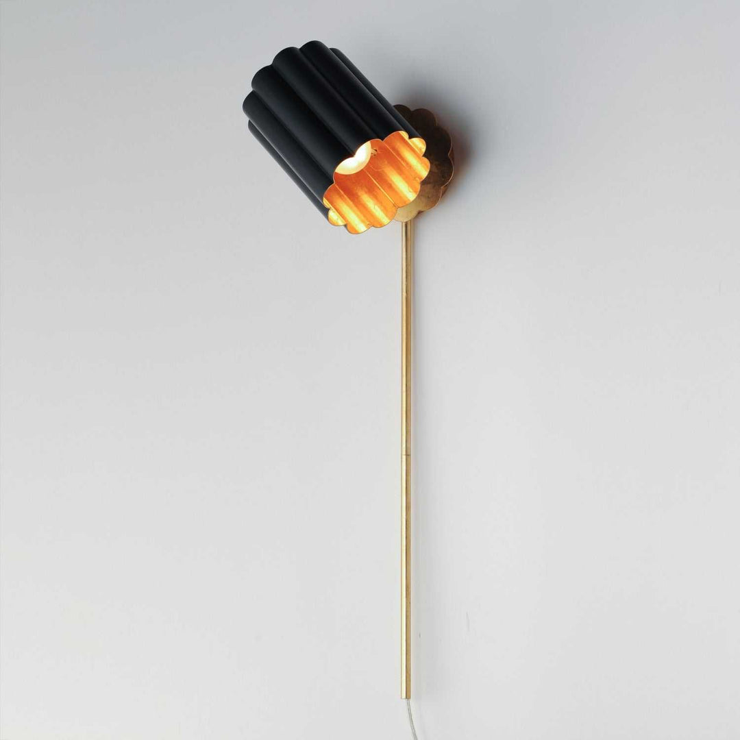 Primrose One Light Wall Sconce in Gold Leaf Maxim