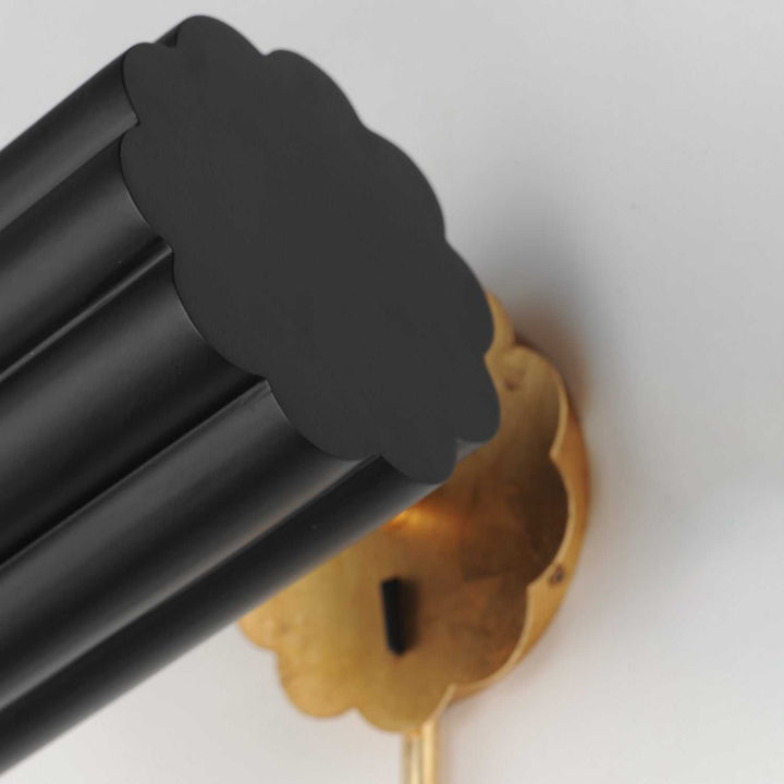 Primrose One Light Wall Sconce in Gold Leaf Maxim