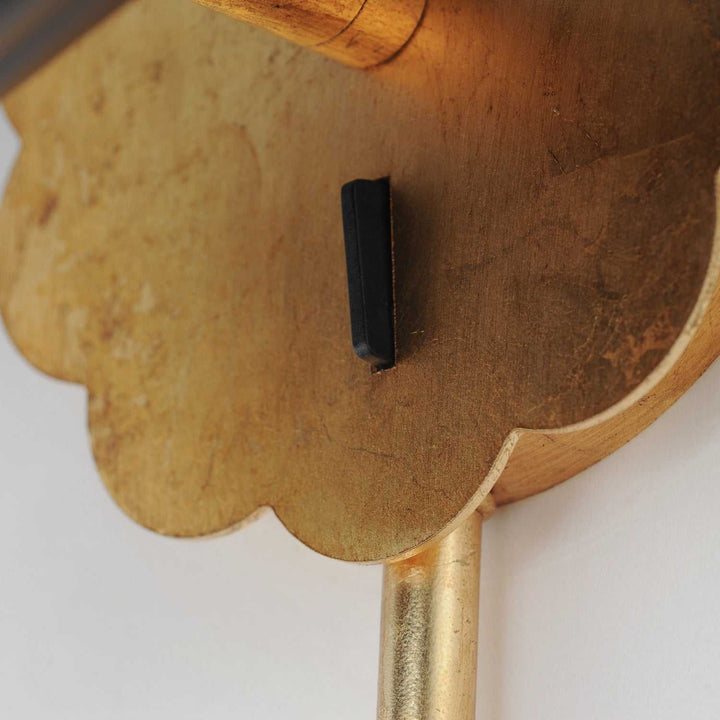 Primrose One Light Wall Sconce in Gold Leaf Maxim