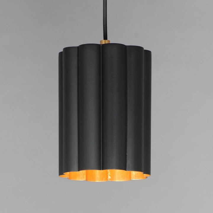 Maxim - 18054BKGL - One Light Pendant - Primrose - Gold Leaf