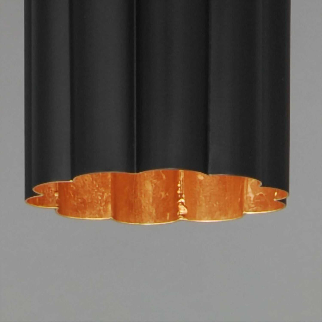 Maxim - 18054BKGL - One Light Pendant - Primrose - Gold Leaf