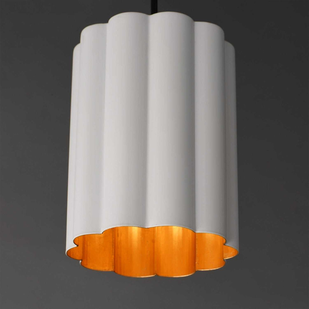 Maxim - 18054MWGL - One Light Pendant - Primrose - Gold Leaf