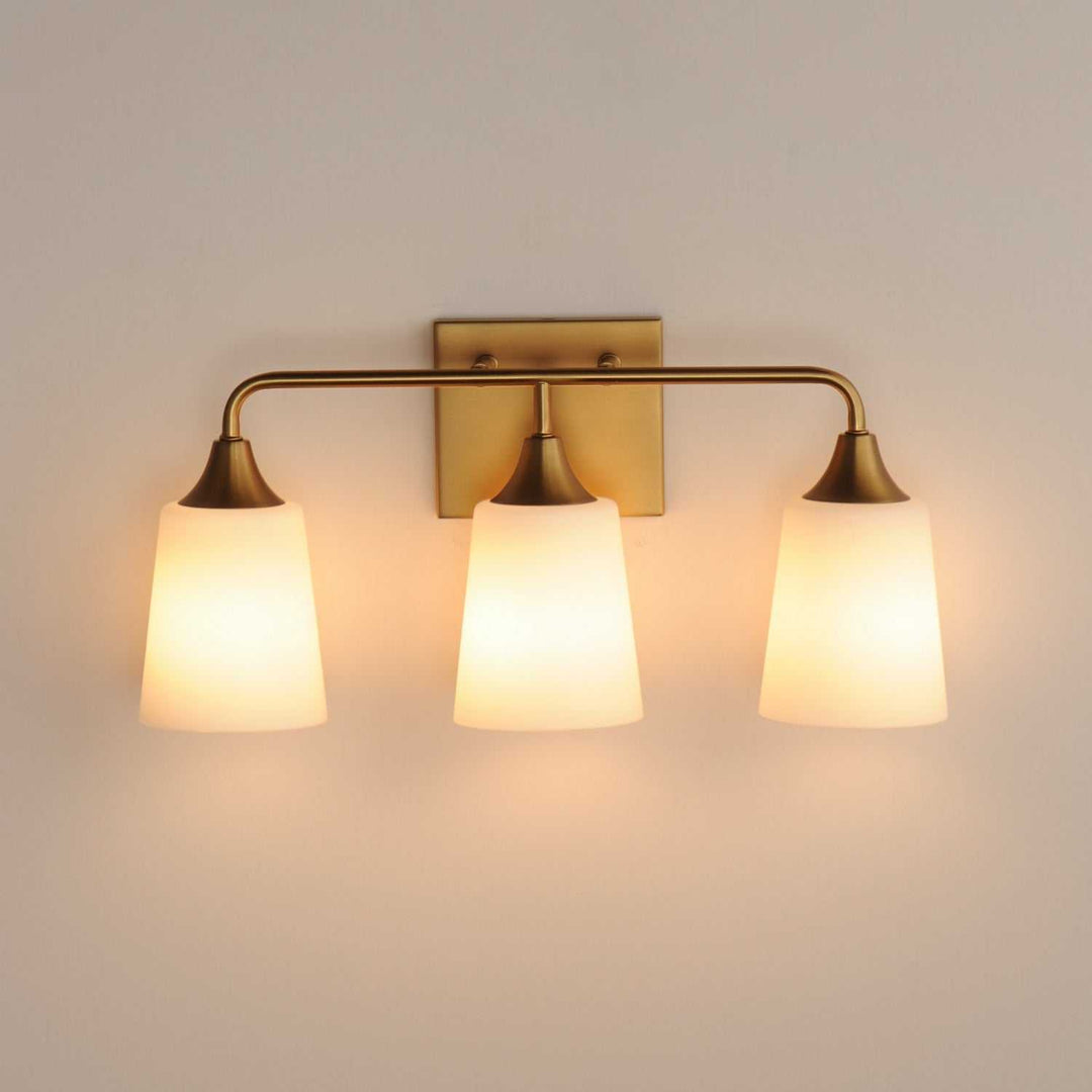 Maxim - 12883SWNAB - Three Light Bath Vanity - Hudson - Natural Aged Brass