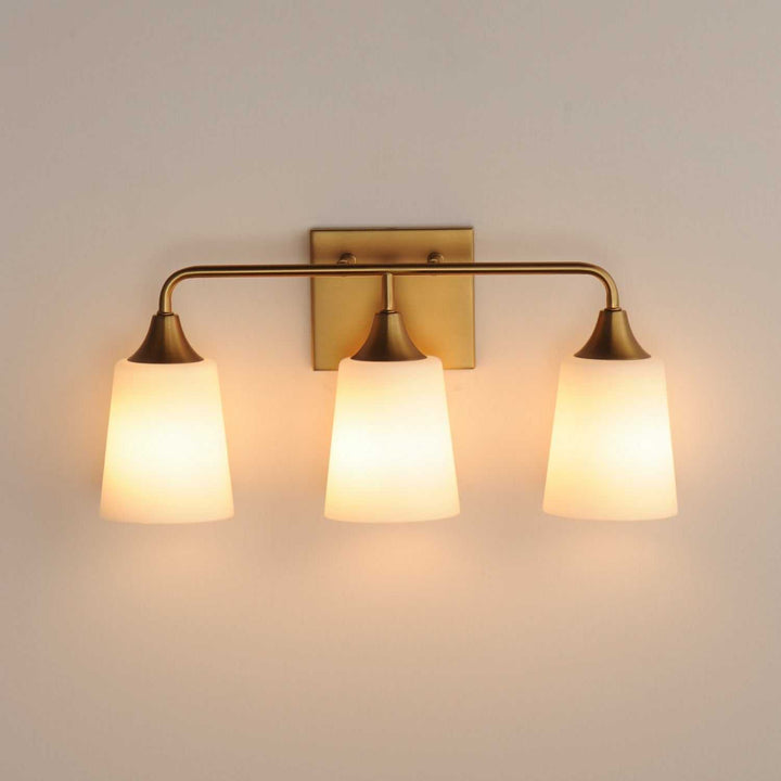Maxim - 12883SWNAB - Three Light Bath Vanity - Hudson - Natural Aged Brass