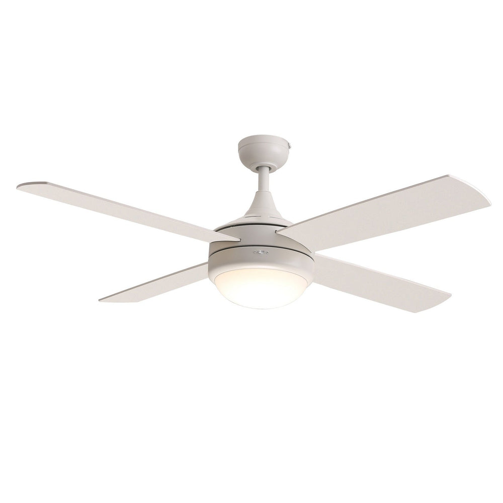 Quattro 52" Ceiling Fan in Matte White Maxim
