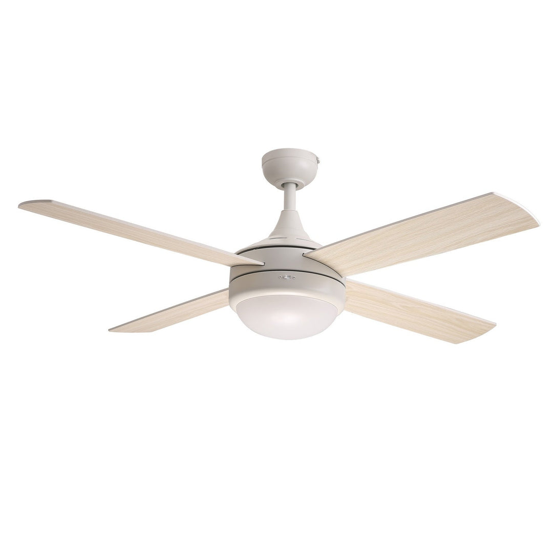 Quattro 52" Ceiling Fan in Matte White Maxim