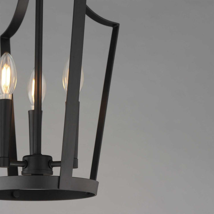 Maxim - 10423BK - Three Light Pendant - Arden - Black