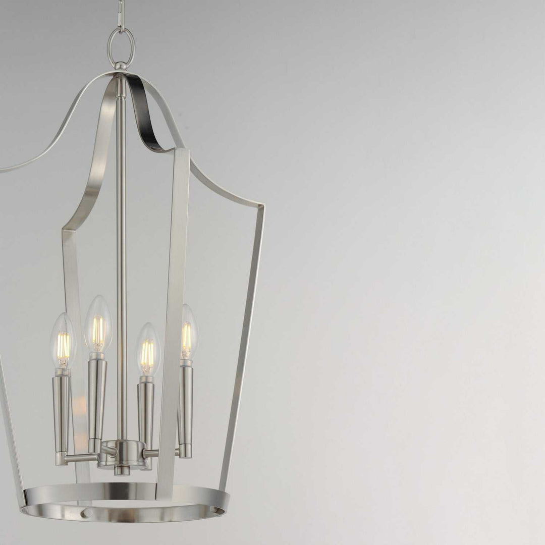 Maxim - 10424SN - Four Light Pendant - Arden - Satin Nickel