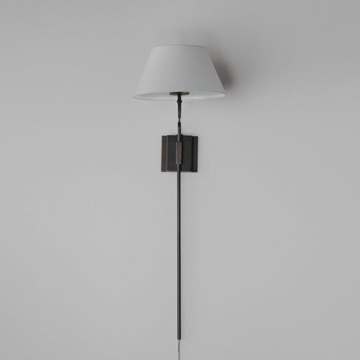 Maxim - 18410OFANB - One Light Wall Sconce - Dunbridge - Antique Bronze