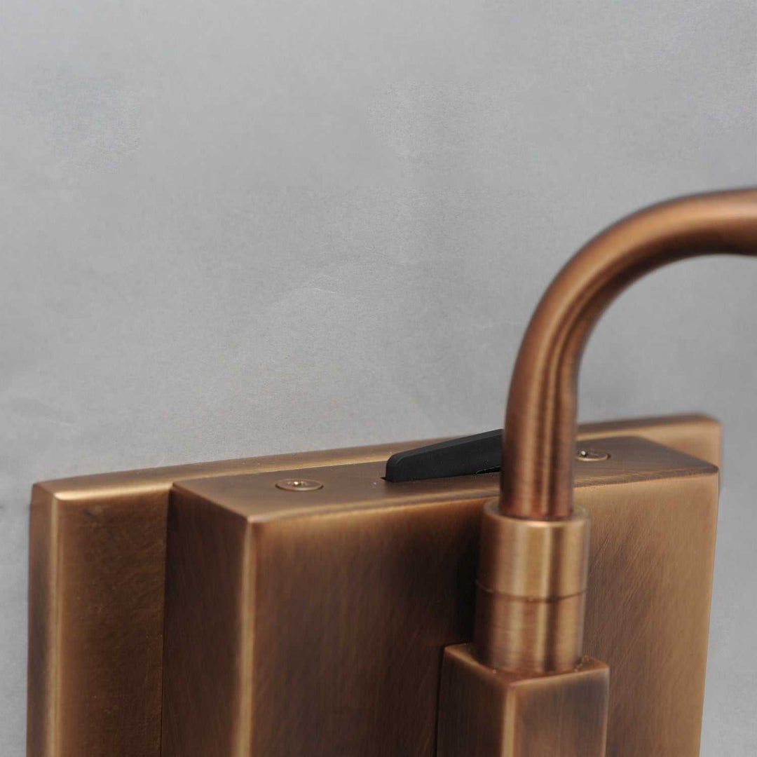 Maxim - 18410OFWBR - One Light Wall Sconce - Dunbridge - Weathered Brass