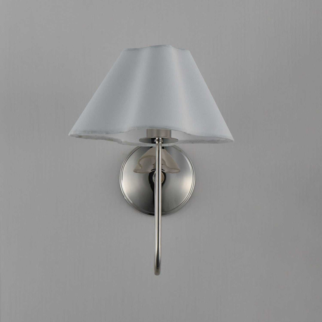Maxim - 18100WTPN - One Light Wall Sconce - Saxon - Polished Nickel