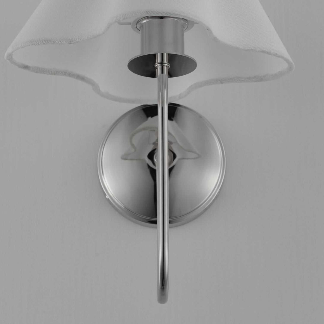 Maxim - 18100WTPN - One Light Wall Sconce - Saxon - Polished Nickel