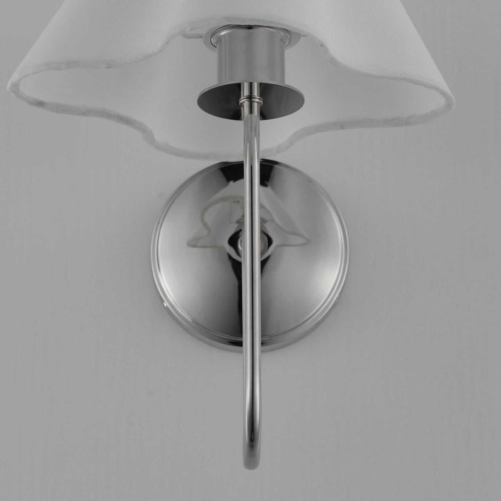 Maxim - 18100WTPN - One Light Wall Sconce - Saxon - Polished Nickel