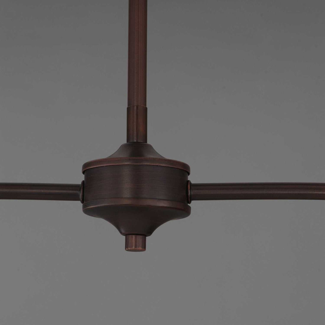 Maxim - 18102WTOI - Two Light Pendant - Saxon - Oil Rubbed Bronze