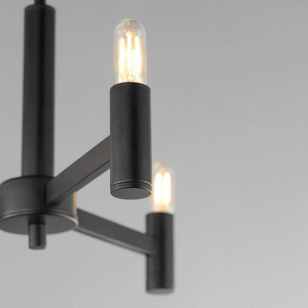 Maxim - 21363BK - Three Light Chandelier - Emana - Black