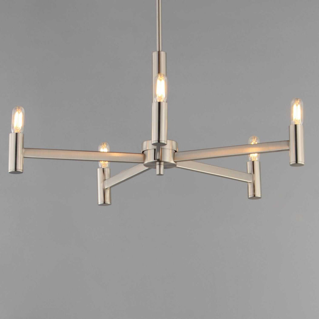 Maxim - 21365SN - Five Light Chandelier - Emana - Satin Nickel