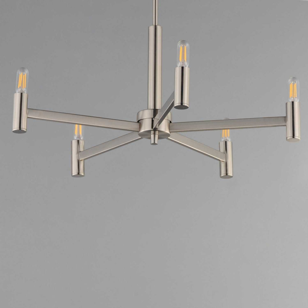 Maxim - 21365SN - Five Light Chandelier - Emana - Satin Nickel