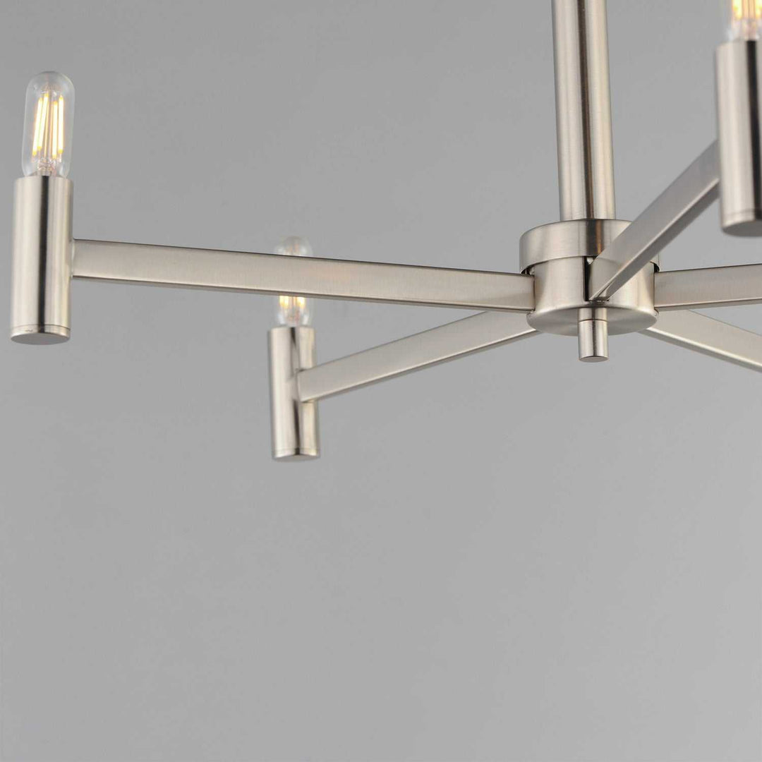 Maxim - 21365SN - Five Light Chandelier - Emana - Satin Nickel