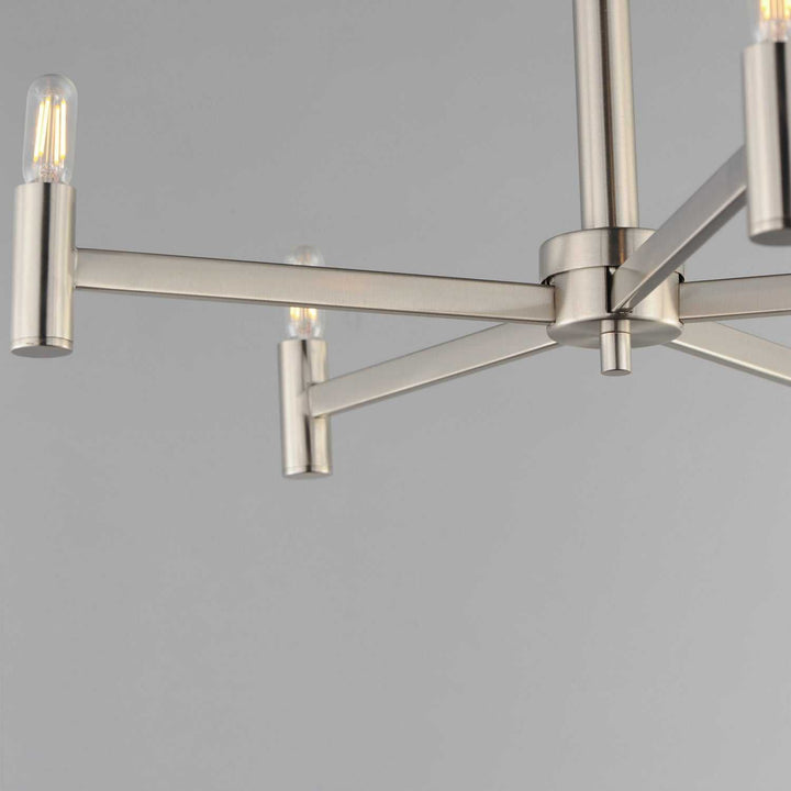 Maxim - 21365SN - Five Light Chandelier - Emana - Satin Nickel