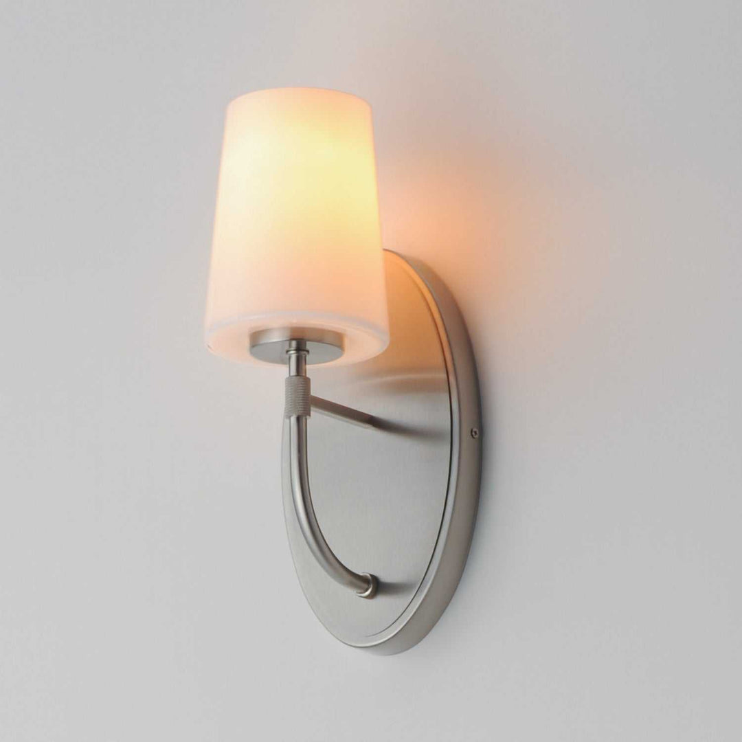Maxim - 12691WTSN - One Light Wall Sconce - Durham - Satin Nickel