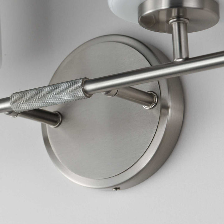 Maxim - 12694WTSN - Four Light Bath Vanity - Durham - Satin Nickel