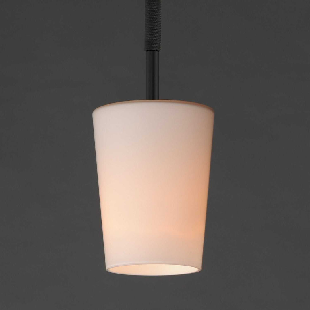 Maxim - 92691WTBK - One Light Pendant - Durham - Black
