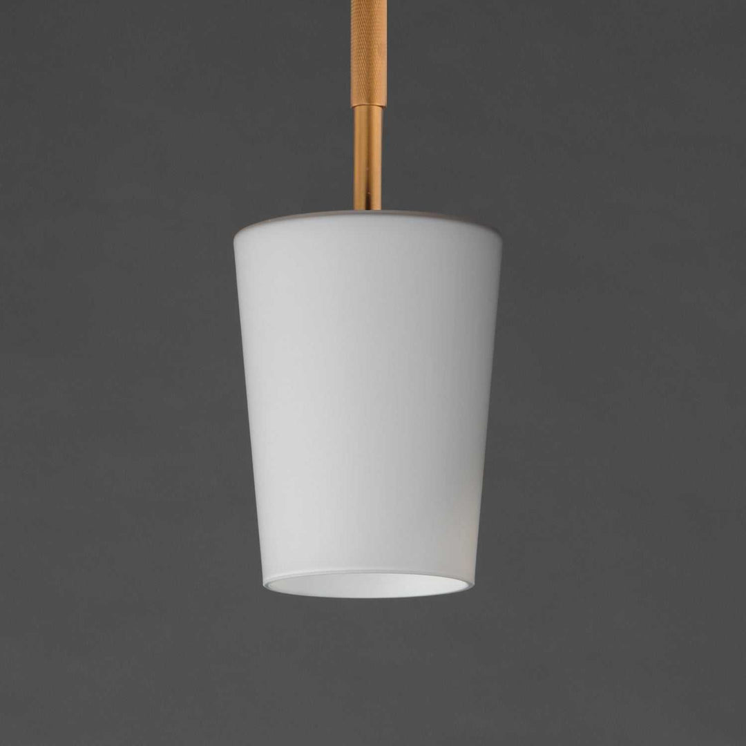 Maxim - 92691WTNAB - One Light Pendant - Durham - Natural Aged Brass