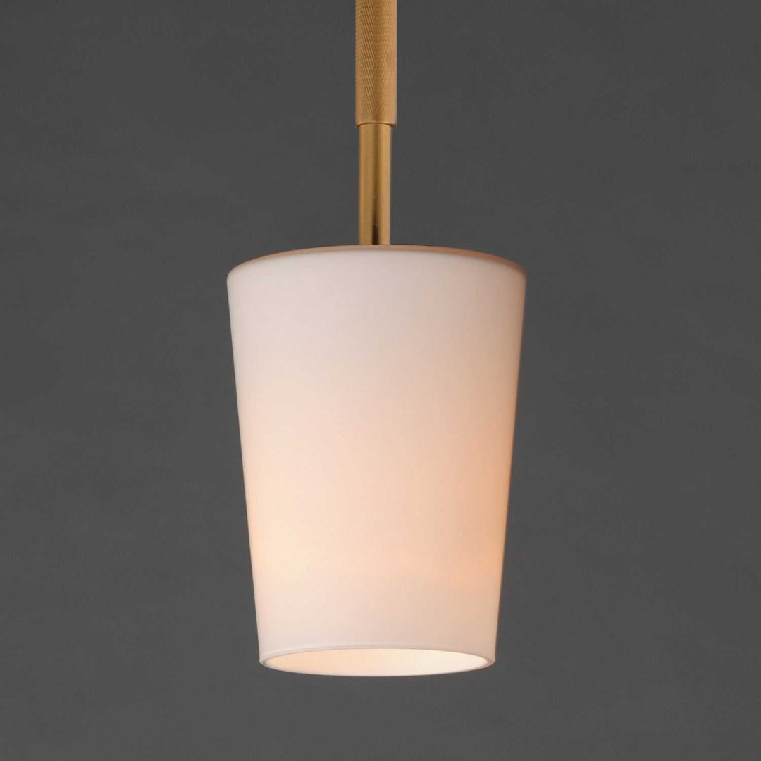 Maxim - 92691WTNAB - One Light Pendant - Durham - Natural Aged Brass