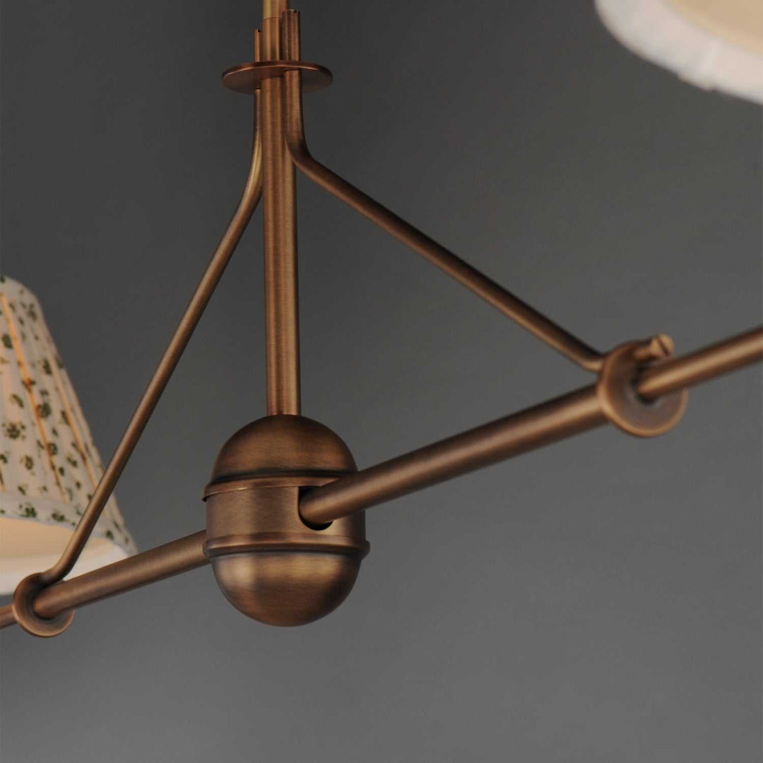 Maxim - 18412OWWBR - Two Light Pendant - Dunbridge - Weathered Brass