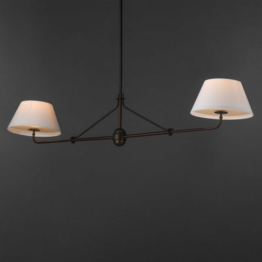 Maxim - 18412OFANB - Two Light Pendant - Dunbridge - Antique Bronze