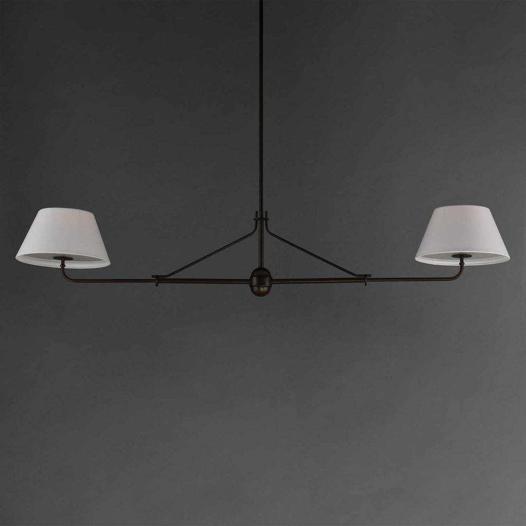 Maxim - 18412OFANB - Two Light Pendant - Dunbridge - Antique Bronze