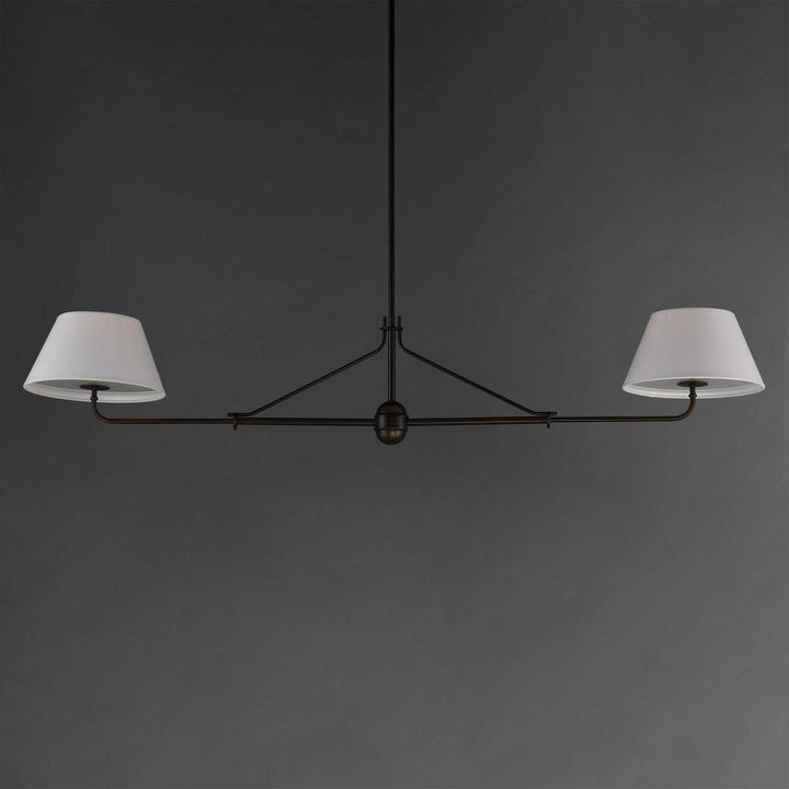 Maxim - 18412OFANB - Two Light Pendant - Dunbridge - Antique Bronze