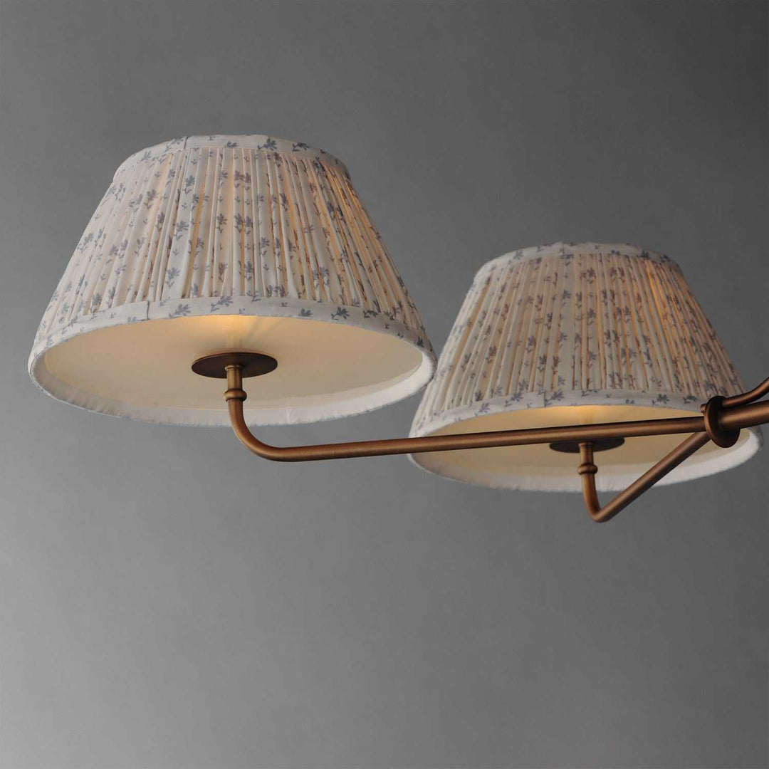 Maxim - 18414BWWBR - Four Light Chandelier - Dunbridge - Weathered Brass