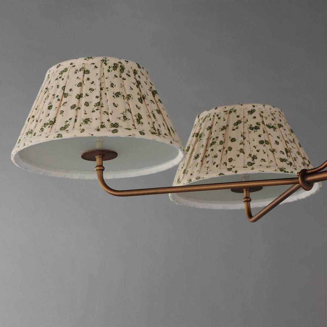 Maxim - 18414OWWBR - Four Light Chandelier - Dunbridge - Weathered Brass