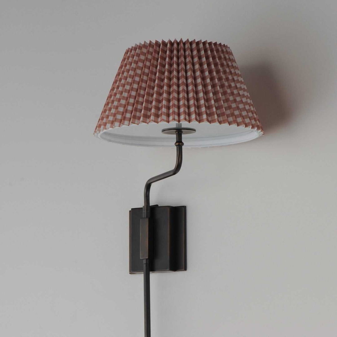 Maxim - 18410RBANB - One Light Wall Sconce - Dunbridge - Antique Bronze