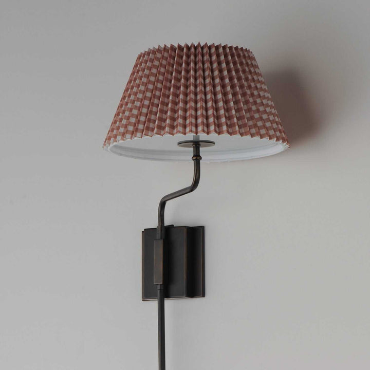 Maxim - 18410RBANB - One Light Wall Sconce - Dunbridge - Antique Bronze