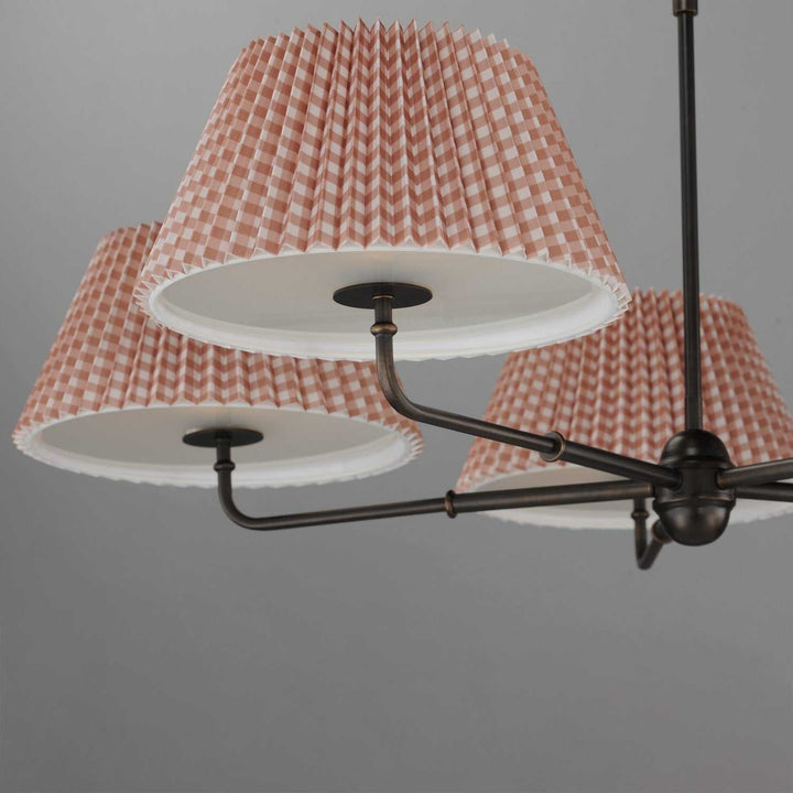 Maxim - 18415RBANB - Five Light Chandelier - Dunbridge - Antique Bronze