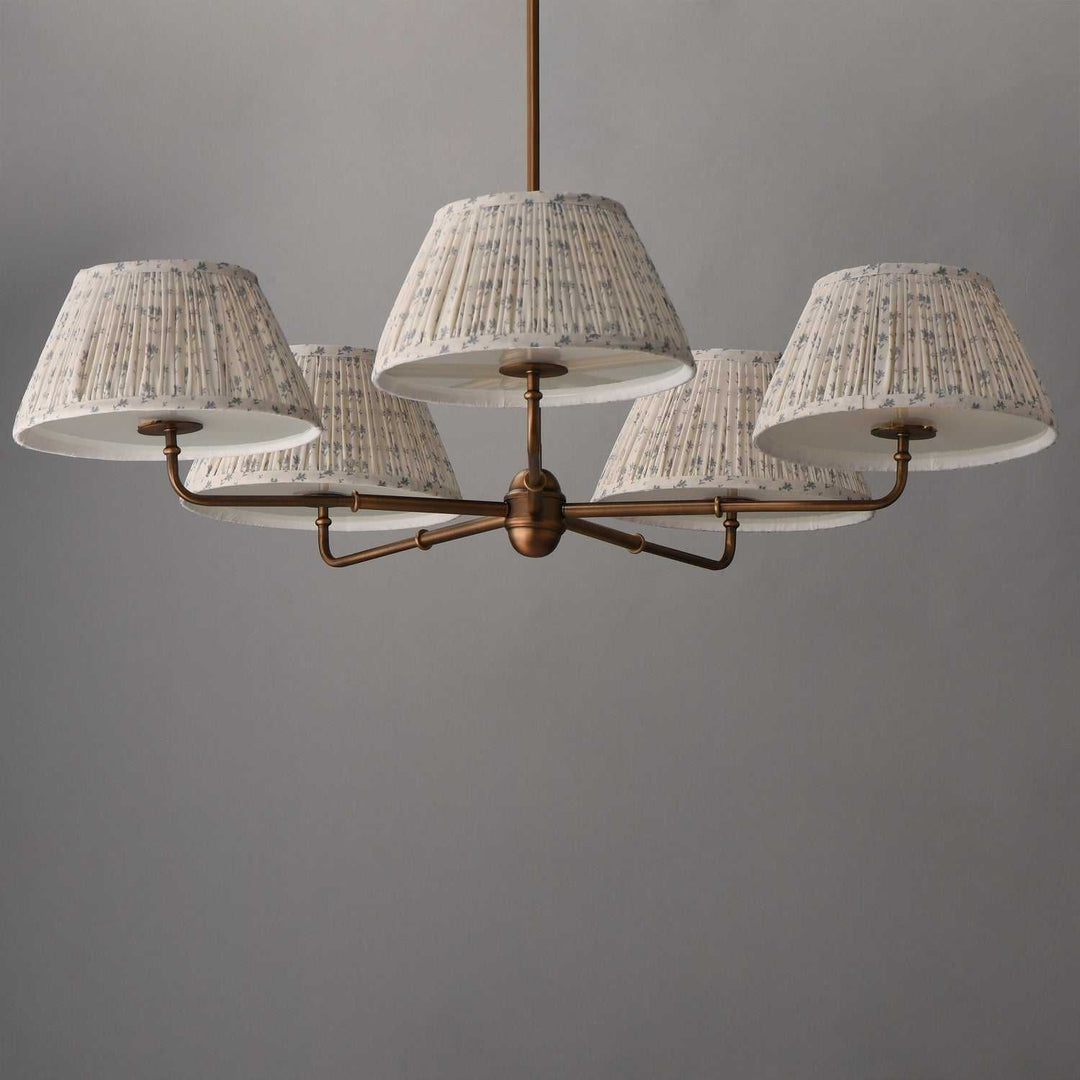 Maxim - 18415BWWBR - Five Light Chandelier - Dunbridge - Weathered Brass