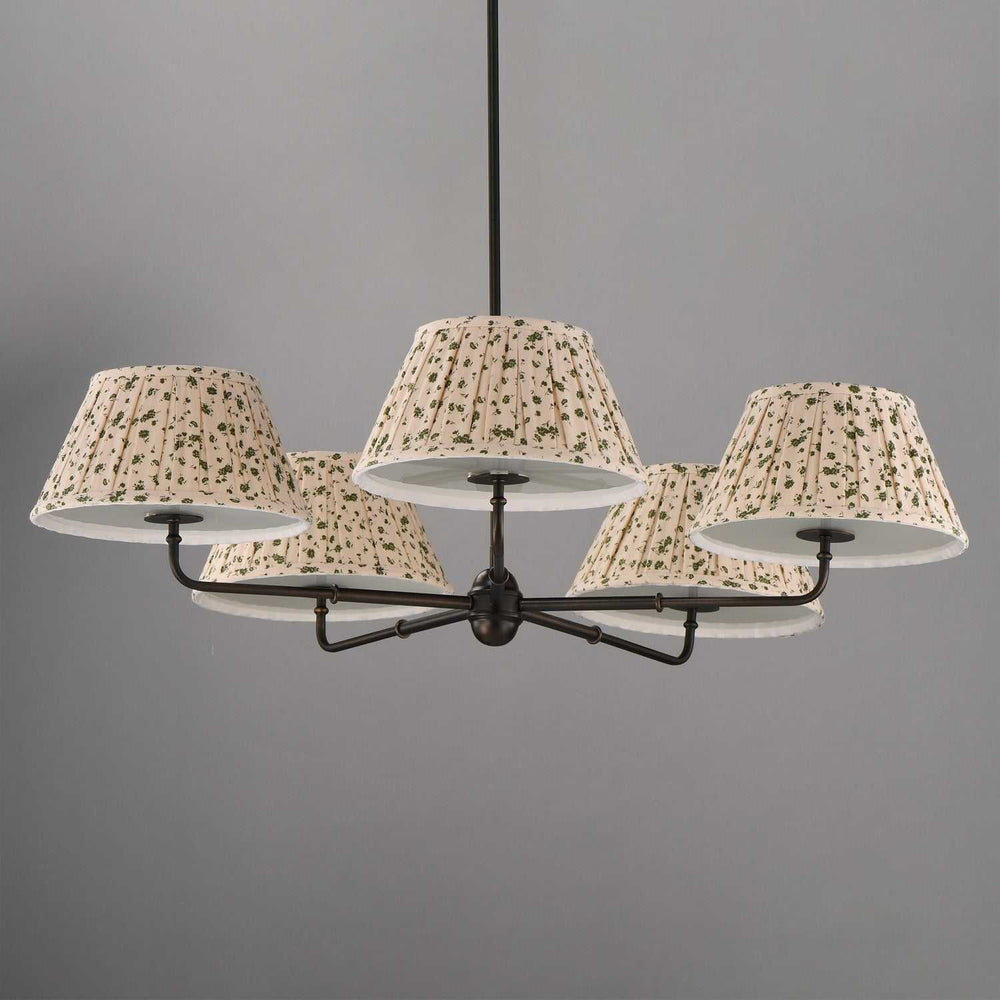 Maxim - 18415OWANB - Five Light Chandelier - Dunbridge - Antique Bronze