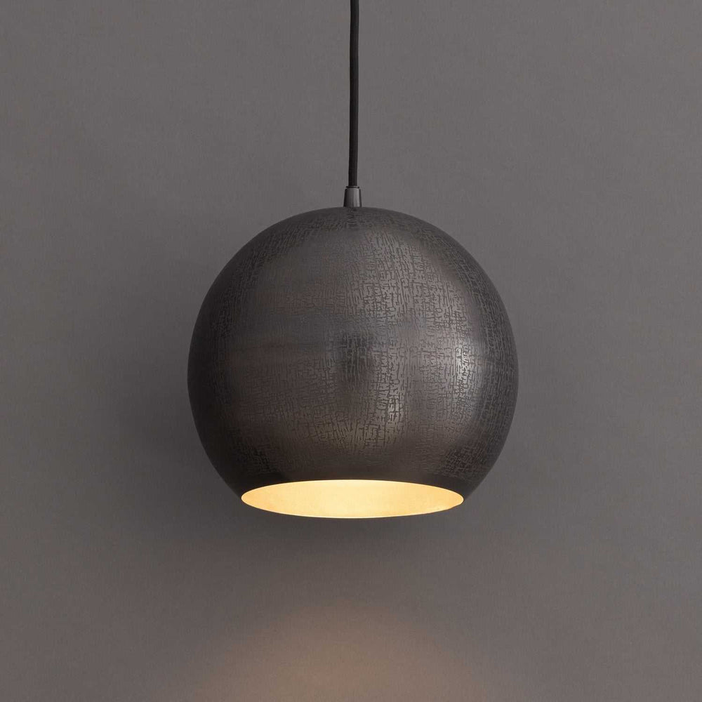 Aurelia One Light Pendant in Pewter Maxim