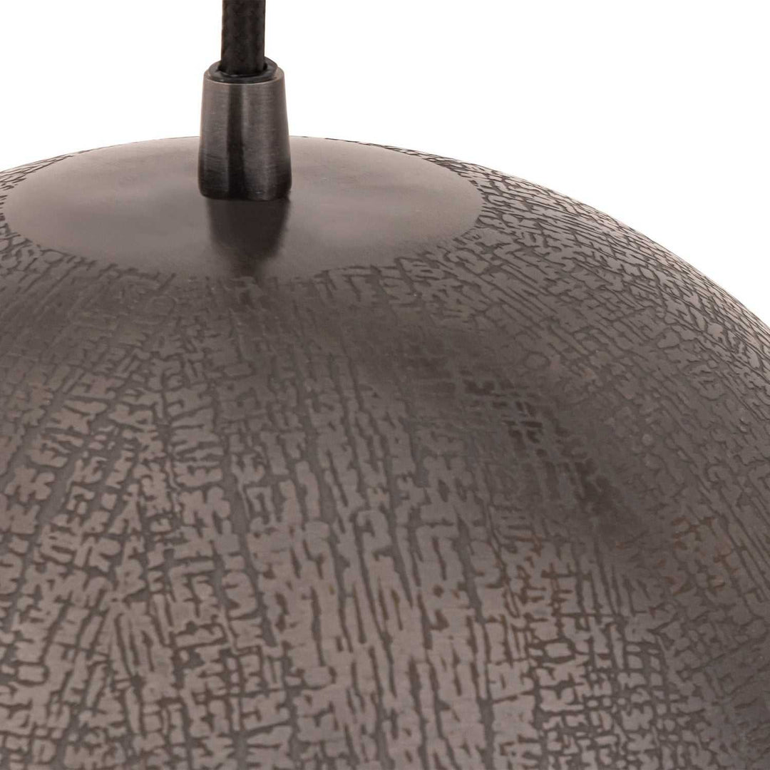 Aurelia One Light Pendant in Pewter Maxim