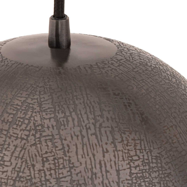 Aurelia One Light Pendant in Pewter Maxim