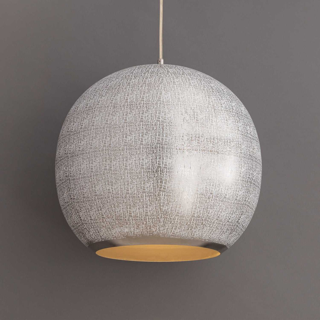 Aurelia One Light Pendant in Arctic White Maxim
