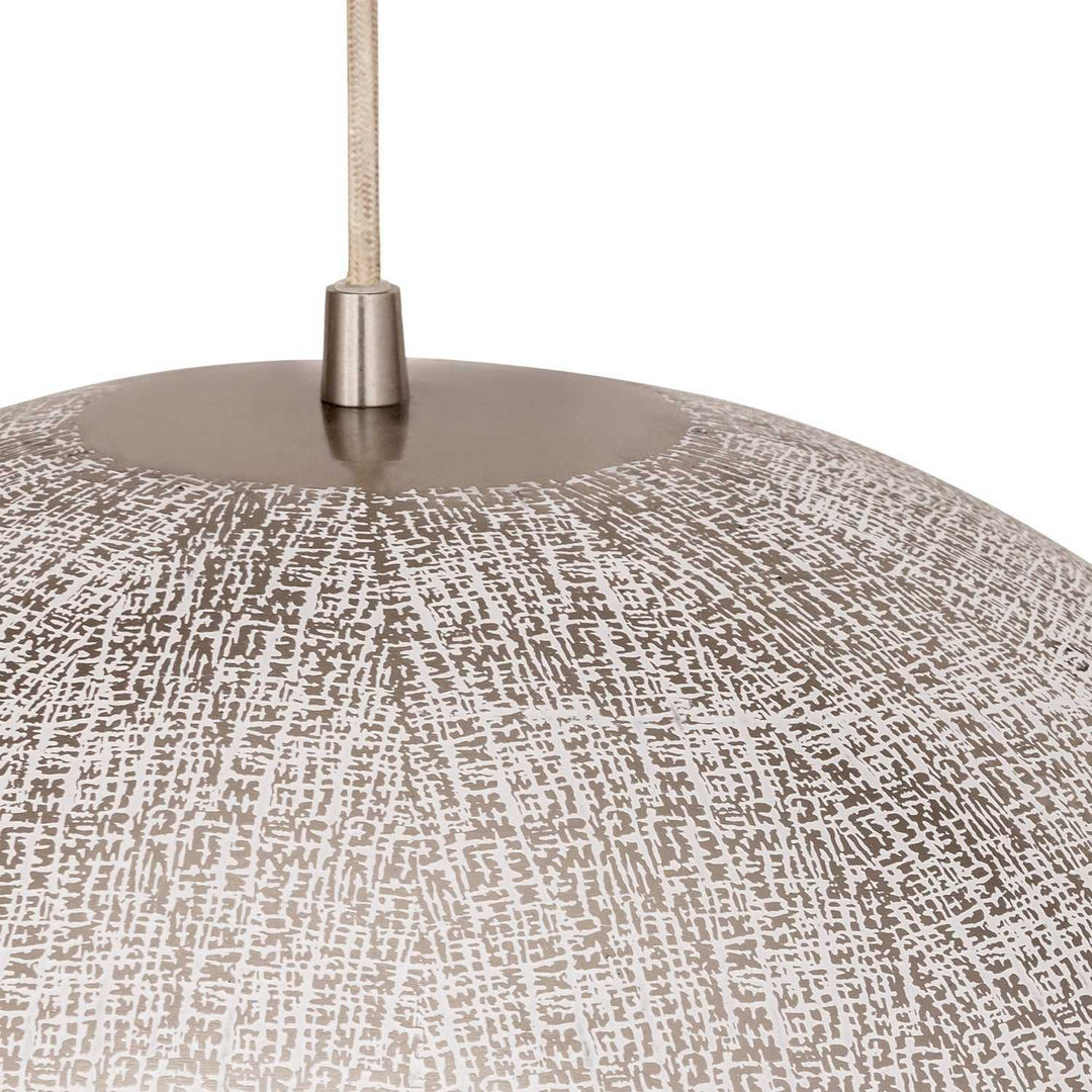 Aurelia One Light Pendant in Arctic White Maxim