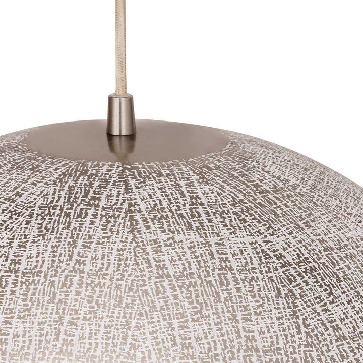 Aurelia One Light Pendant in Arctic White Maxim