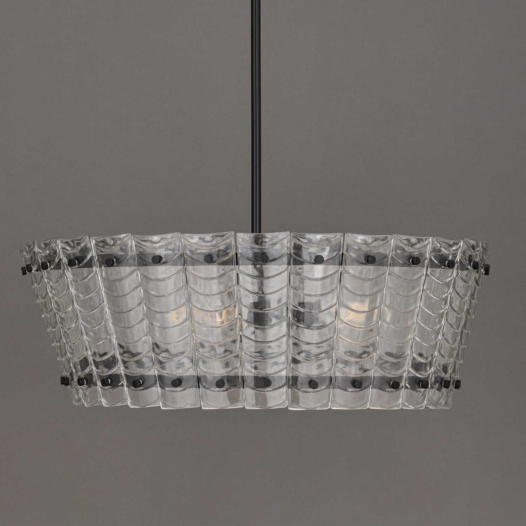 Maxim - 21874CLBZ - Four Light Chandelier - Ruche - Bronze